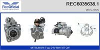 RECOFICIAL 60356381 - Motor de arranque