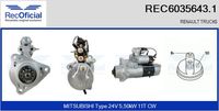 RECOFICIAL 60356431 - Motor de arranque