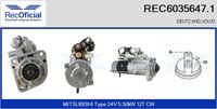 RECOFICIAL 60356471 - Motor de arranque