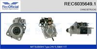 RECOFICIAL 60356491 - Motor de arranque