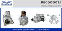 RECOFICIAL 60356631 - Motor de arranque