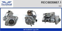 RECOFICIAL 60356671 - Motor de arranque