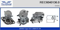 RECOFICIAL 60401360 - Motor de arranque