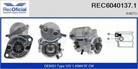 RECOFICIAL 60401371 - Motor de arranque