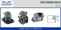 RECOFICIAL 60401400 - Motor de arranque