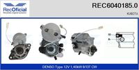 RECOFICIAL 60401850 - Motor de arranque