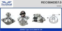 RECOFICIAL 60403570 - Motor de arranque