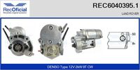 RECOFICIAL 60403951 - Motor de arranque