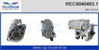 RECOFICIAL 60404631 - Motor de arranque