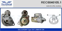 RECOFICIAL 60461051 - Motor de arranque