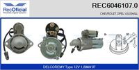 RECOFICIAL 60461070 - Motor de arranque