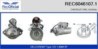 RECOFICIAL REC6046107.1 - Motor de arranque