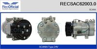 RECOFICIAL SAC620030 - Compresor, aire acondicionado