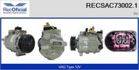 RECOFICIAL SAC730021 - Compresor, aire acondicionado