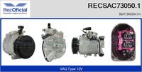 RECOFICIAL SAC730501 - Compresor, aire acondicionado