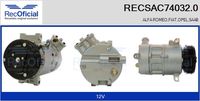 RECOFICIAL SAC740320 - Compresor, aire acondicionado