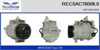 RECOFICIAL SAC760080 - Compresor, aire acondicionado