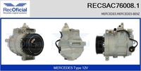 RECOFICIAL SAC760081 - Compresor, aire acondicionado