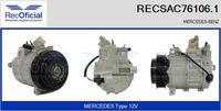 RECOFICIAL SAC761061 - Compresor, aire acondicionado