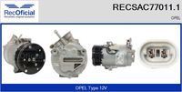 RECOFICIAL SAC770111 - Compresor, aire acondicionado