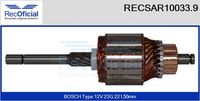 RECOFICIAL RECSAR100339 - Inducido, motor de arranque