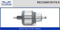 RECOFICIAL RECSAR101740 - Inducido, motor de arranque