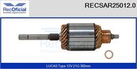 RECOFICIAL SAR250120 - Inducido, motor de arranque