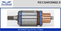 RECOFICIAL SAR356020 - Inducido, motor de arranque