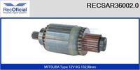 RECOFICIAL RECSAR360020 - Inducido, motor de arranque