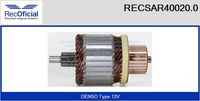 RECOFICIAL SAR400200 - Inducido, motor de arranque