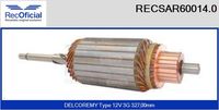 RECOFICIAL RECSAR600140 - Inducido, motor de arranque