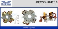 RECOFICIAL SBH101250 - Soporte, escobillas de carbón