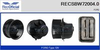 RECOFICIAL SBW720040 - Ventilador habitáculo