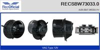 RECOFICIAL SBW730330 - Ventilador habitáculo