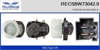 RECOFICIAL SBW730420 - Equipamiento de vehículo: para vehículos con climatizador automático<br>Tensión [V]: 12<br>Vehículo con dirección a la izquierda / derecha: para vehic. dirección izquierda<br>