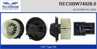 RECOFICIAL SBW740280 - Equipamiento de vehículo: para vehículos con climatizador<br>Tensión [V]: 12<br>Vehículo con dirección a la izquierda / derecha: para vehic. dirección izquierda<br>