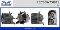 RECOFICIAL SBW750201 - Ventilador habitáculo