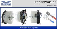 RECOFICIAL SBW760161 - Ventilador habitáculo