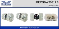 RECOFICIAL SBW760190 - Ventilador habitáculo