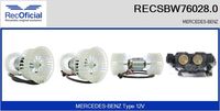 RECOFICIAL SBW760280 - Ventilador habitáculo