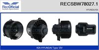 RECOFICIAL SBW780271 - Ventilador habitáculo