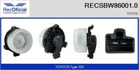 RECOFICIAL SBW860010 - Ventilador habitáculo