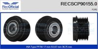 RECOFICIAL SCP901550 - Polea, alternador