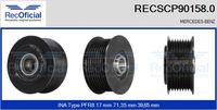 RECOFICIAL SCP901580 - Polea, alternador