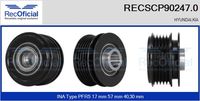 RECOFICIAL SCP902470 - Polea, alternador