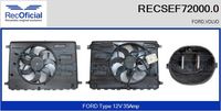 RECOFICIAL SEF720000 - Motor eléctrico, ventilador del radiador