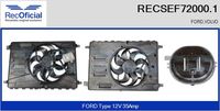 RECOFICIAL SEF720001 - Motor eléctrico, ventilador del radiador