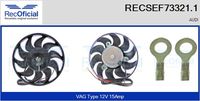 RECOFICIAL SEF733211 - Ventilador, refrigeración del motor