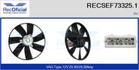 RECOFICIAL SEF733251 - Ventilador, refrigeración del motor