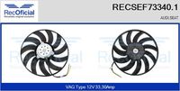 RECOFICIAL SEF733401 - Ventilador, refrigeración del motor